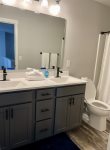 Upstairs - Full Bathroom Double Sink